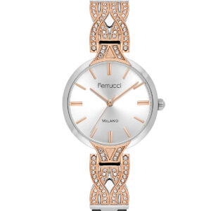 ferrucci‑milano‑black‑rose‑gold‑watch