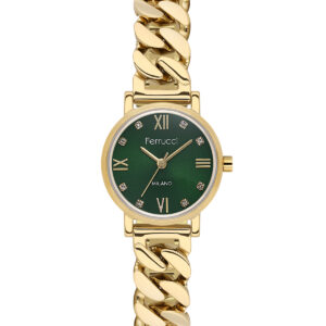 ferrucci‑milano‑black‑rose‑gold‑watch