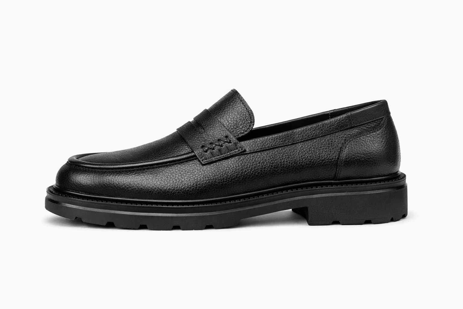 black leather penny loafer black leather penny loafer