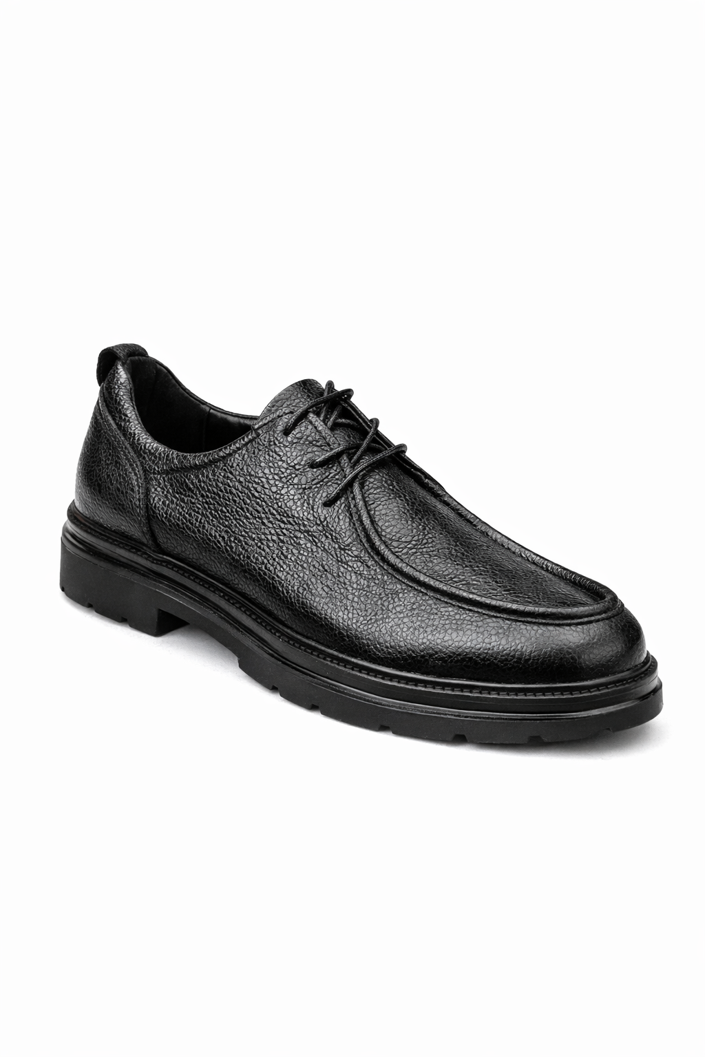 black leather lace‑up shoes black leather lace‑up shoes