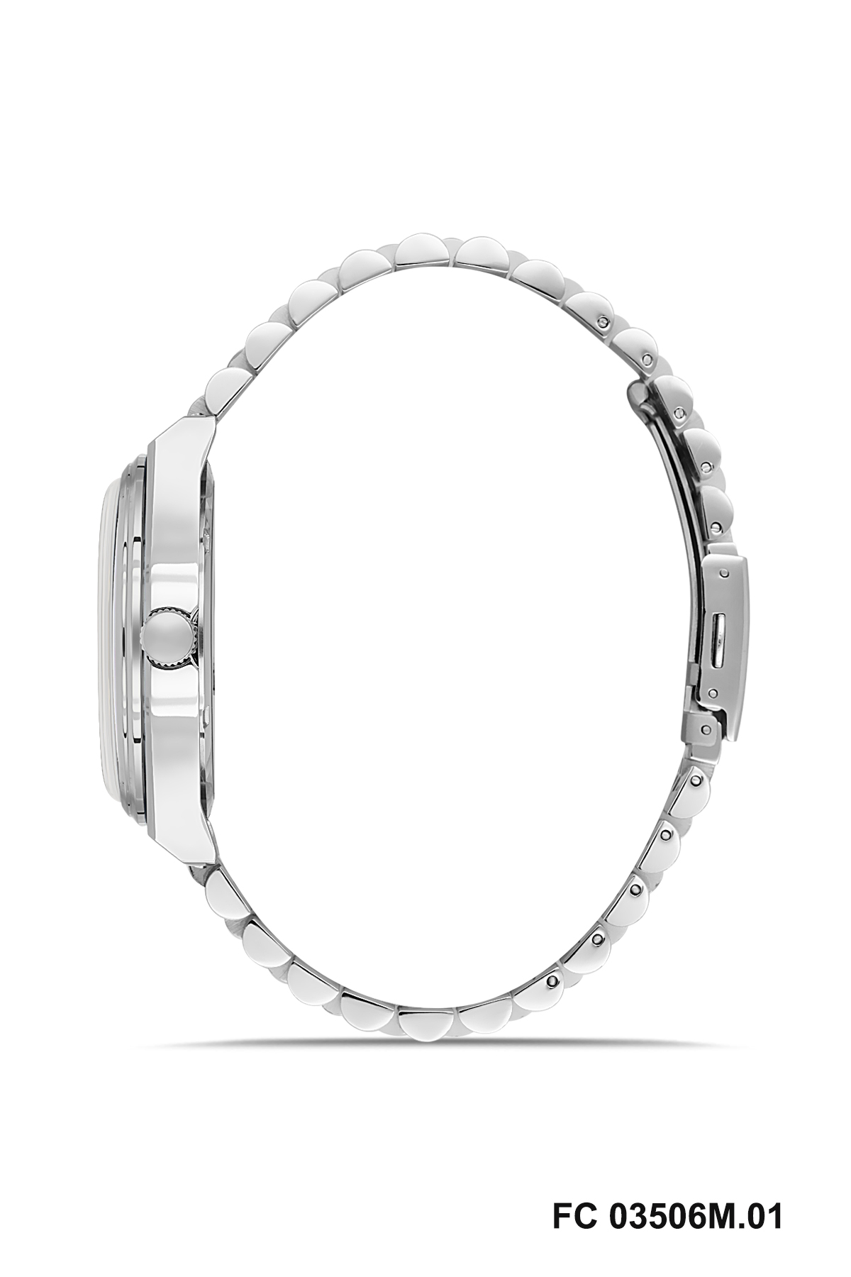 ferrucci milano stainless steel wristwatch ferrucci milano stainless steel wristwatch
