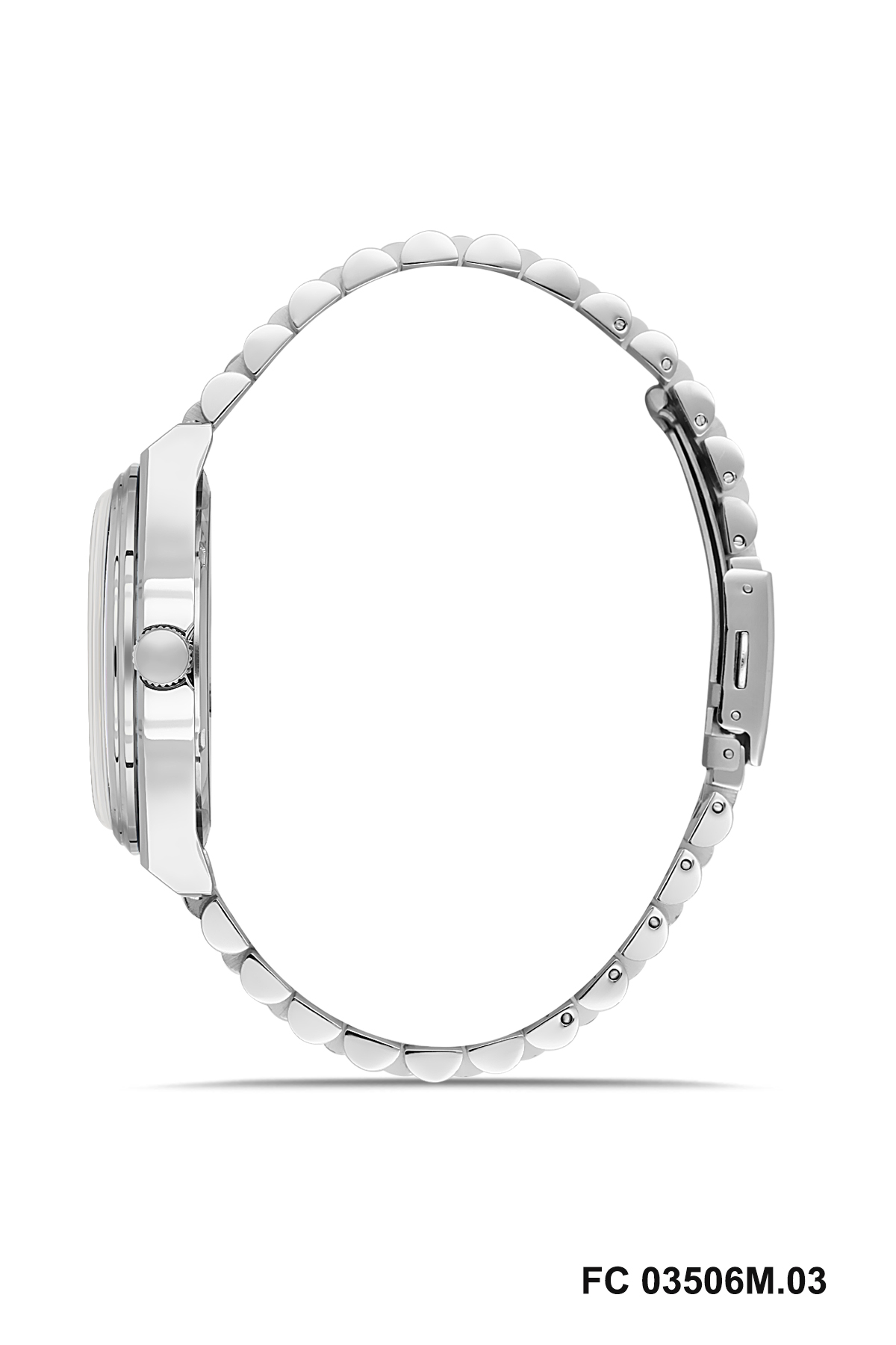 ferrucci milano stainless steel wristwatch ferrucci milano stainless steel wristwatch