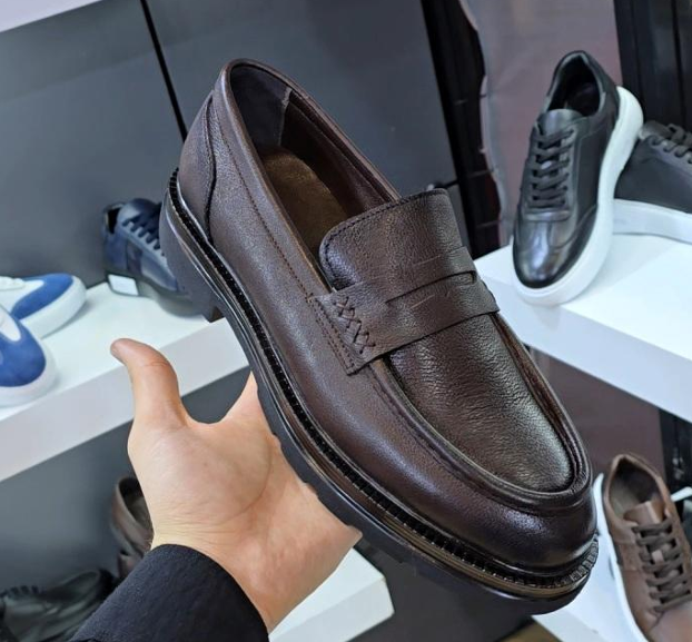 dark brown leather penny loafer dark brown leather penny loafer