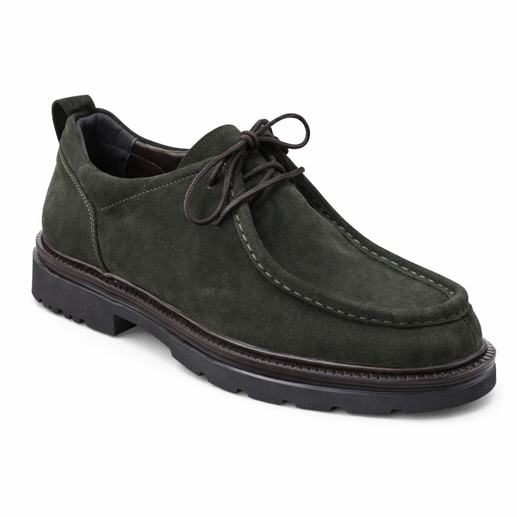 dark green suede casual shoe dark green suede casual shoe